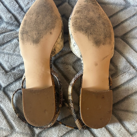 Steve Madden Python pointed toe flats - Picture 5 of 5